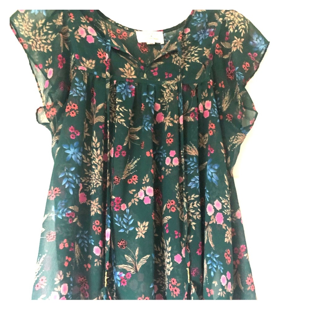Flowy floral top from Francesca’s